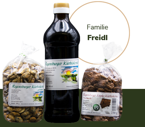 Kürbiskerne & Kürbiskernöl von Familie Freidl